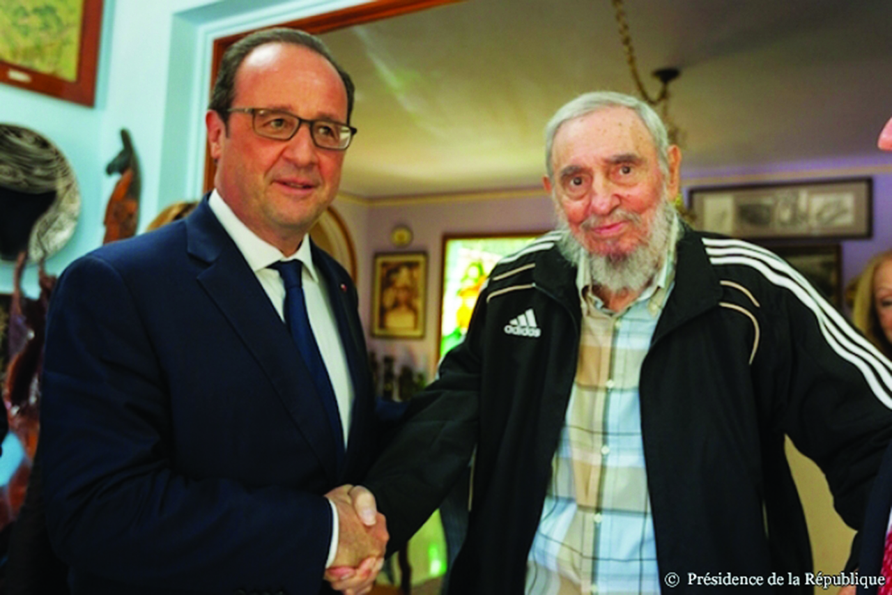 Rencontre de FR.Hollande et F.Castro