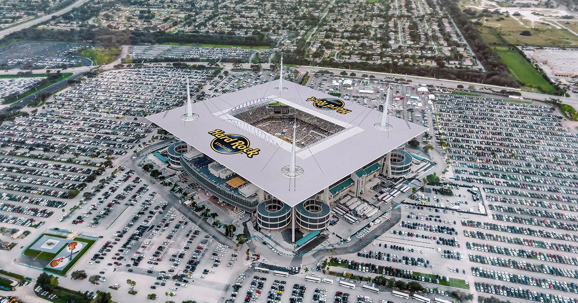 Le Hard Rock Stadium remplace le Sun Life Stadium pour les Miami Dolphins !