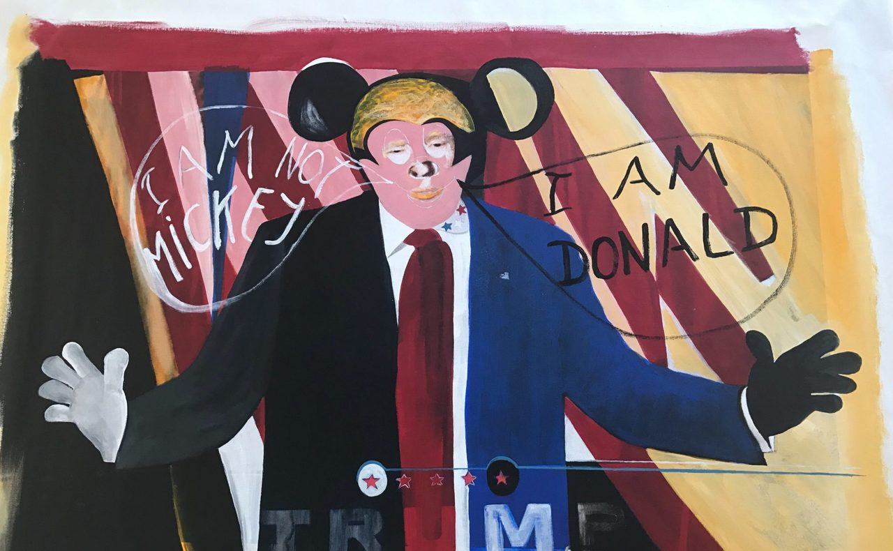 "Donald" par l'artiste Nita Ker.