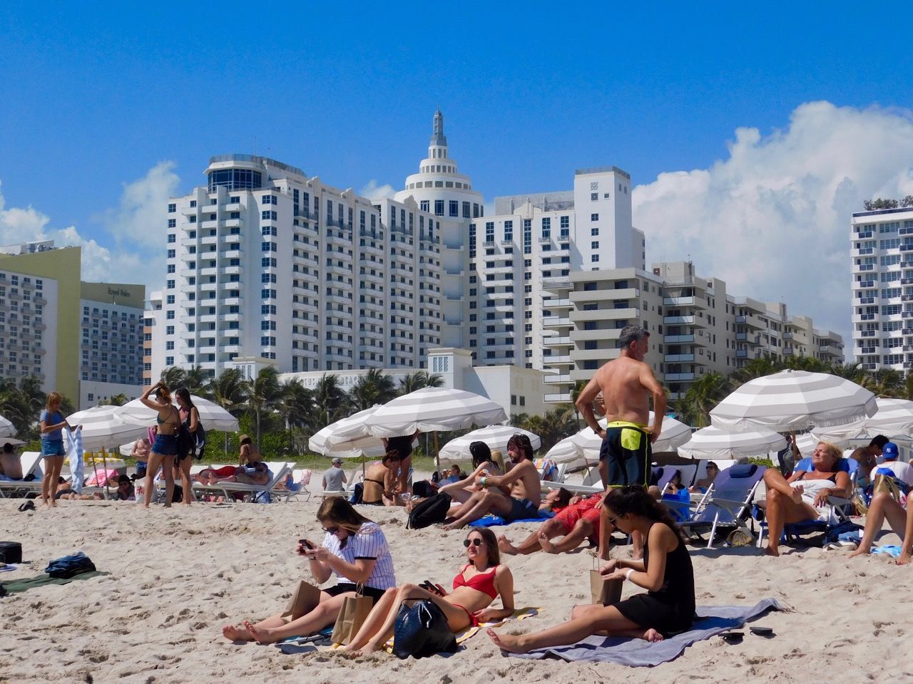 Loews Hotel, hôtel art déco sur Ocean Drive à South Beach / Miami Beach