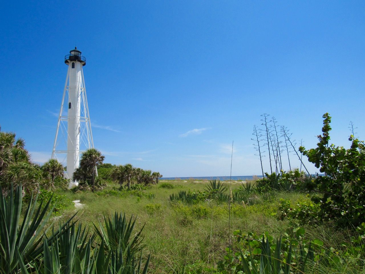 Plage du phare de Boca Grande, sur Gasparilla Island, sur la côte ouest de la Floride