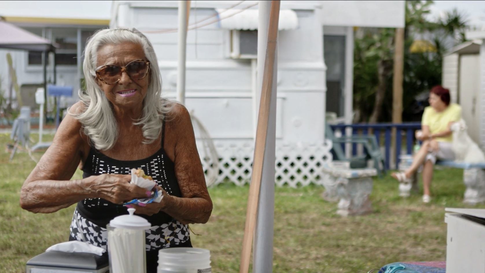 Agathe Cyr, dans le documentaire "Snowbirds" tourné à Hollwyood en Floride