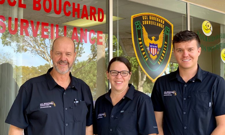 Mario, Nathalie et Joseph, de la SCL Bouchard Surveillance : pour la sécurité des résidences en Floride