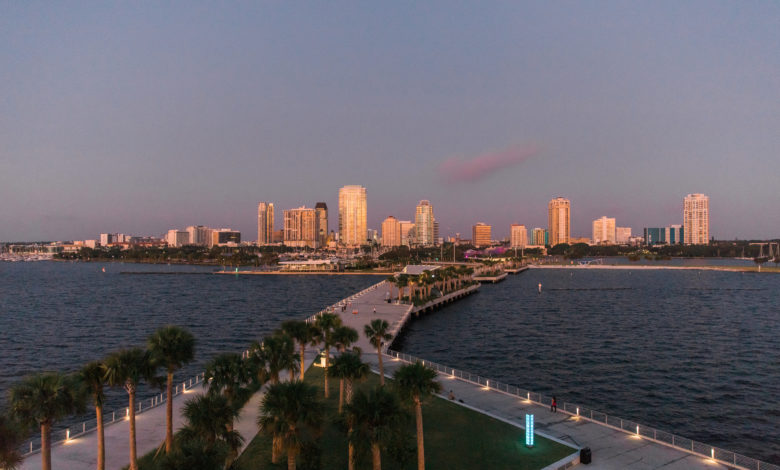 Le nouveau pier de St Petersburg en Floride (crédit photo : City of St Petersburg).