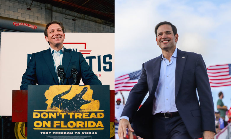 Floride : écrasante réélection des républicains Ron DeSantis (gouverneur) et Marco Rubio (sénateur)