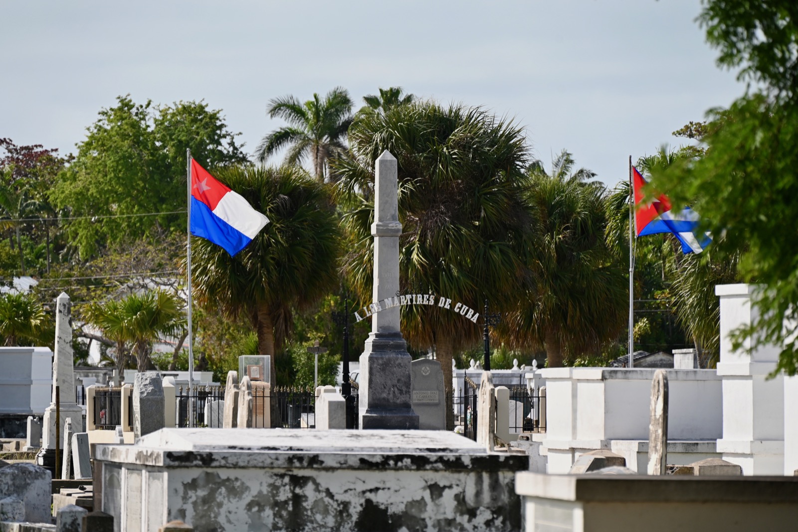 Monument "Los Martires de Cuba" au cimetière de Key West