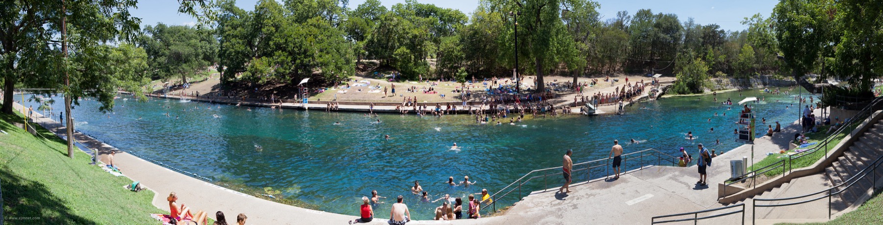 Barton Springs Pool à Austin.