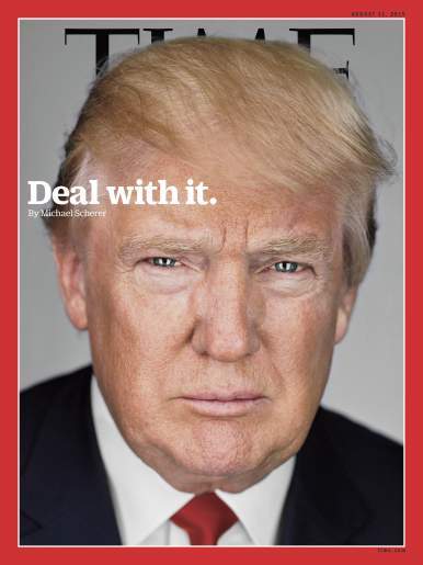 Donald Trump en couverture de Time