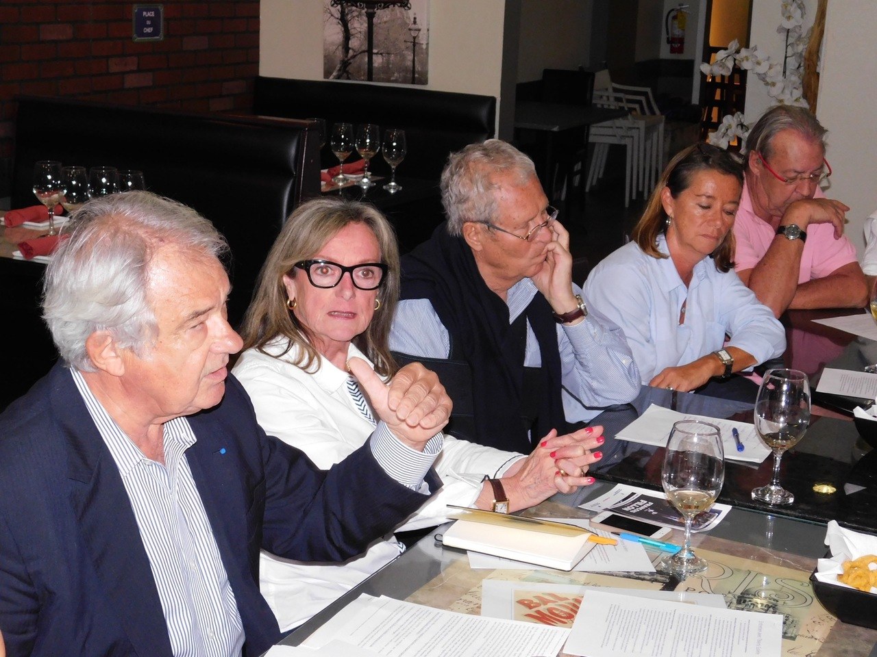 Jacques Brion et Liliane Surville : comité de campagne François Fillon en Floride