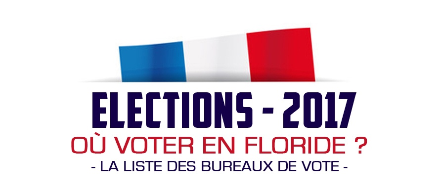 Election présidentielle française : la liste des bureaux de vote en Floride