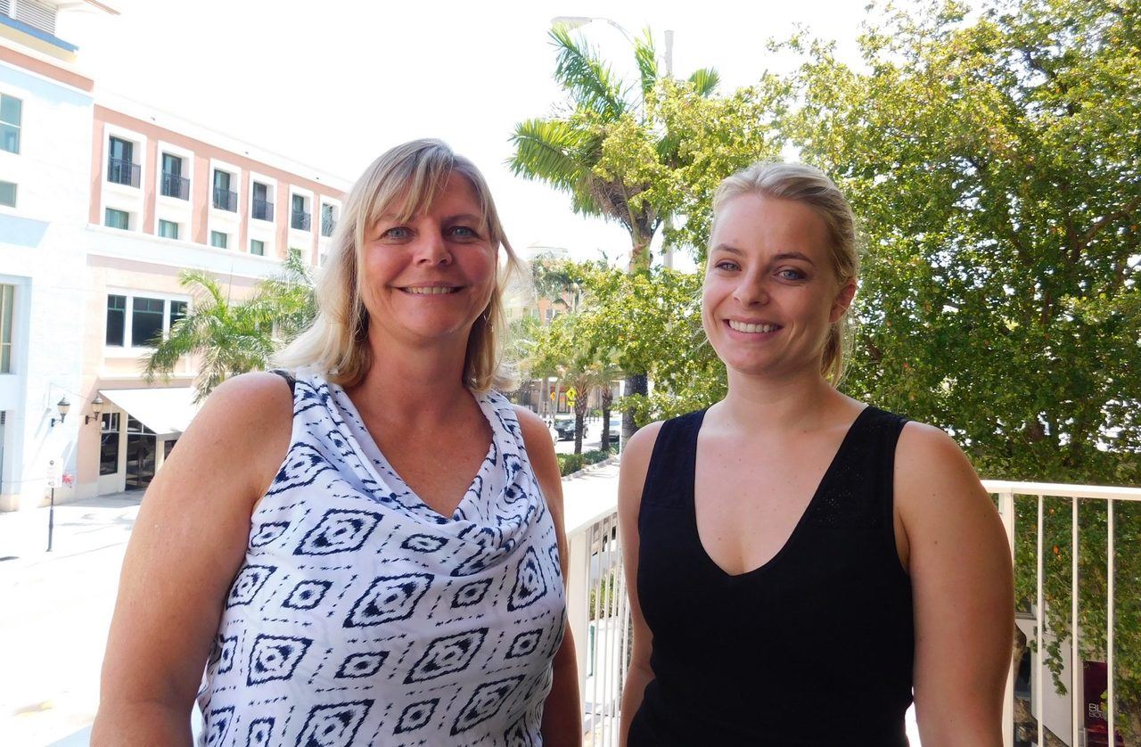 Nathalie Ponak directrice d'Acadomia-Florida, et Elodie Gallissot coordinatrice des programmes