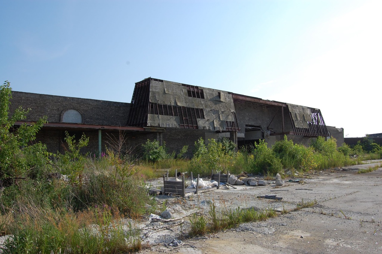 Ruine du Dixie Square Mall, dans l'Illinois