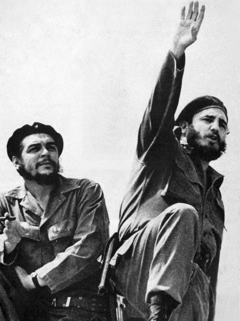 Cuba - Che Guevara et Fidele Castro en 1961
