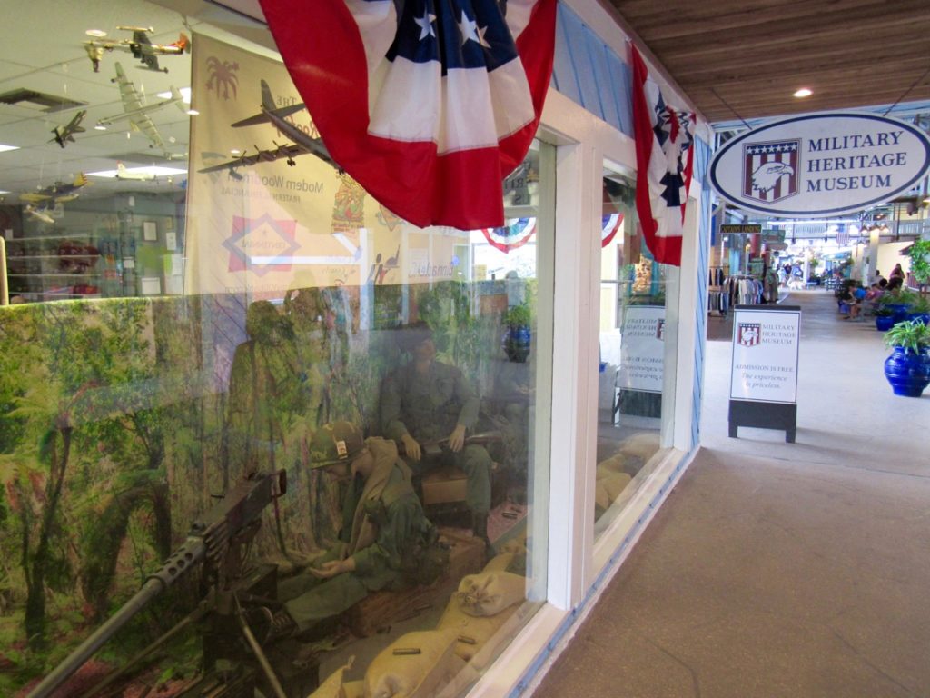 Military Heritage Museum, dans le Fishermen's Village (Quartier historique de Punta Gorda, en Floride)