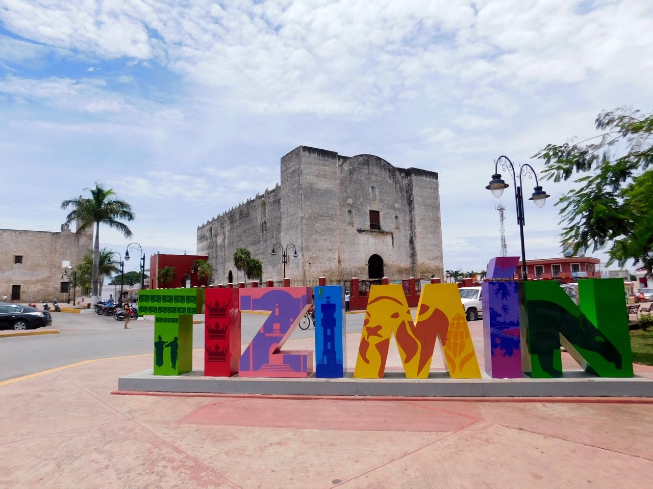 Tizimin, ville du nord du Yucatán, au Mexique