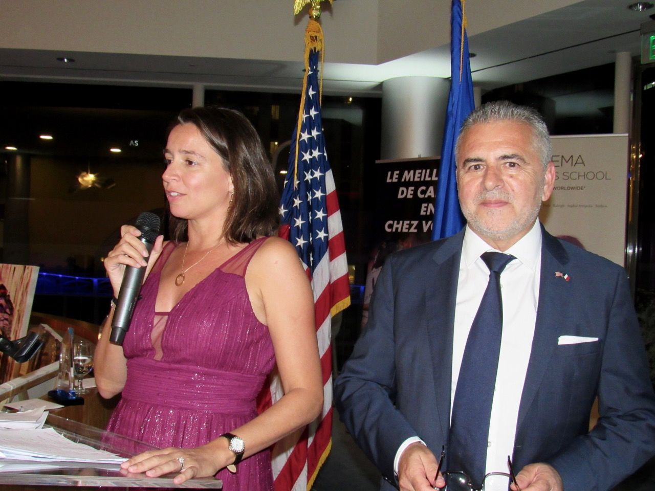 Gala 2019 de la FACC Miami : la chambre de commerce franco américaine.