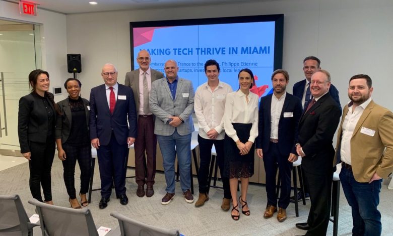 L'ambassadeur Philippe Etienne est venu soutenir le lancement de la French Tech à Miami