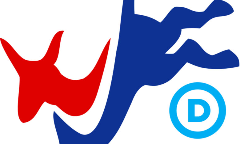 Les logos du Parti Démocrate américain