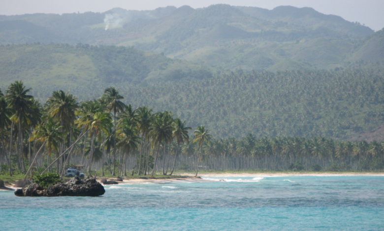 Playa Rincón sur la péninsule de Samaná en République Dominicaine