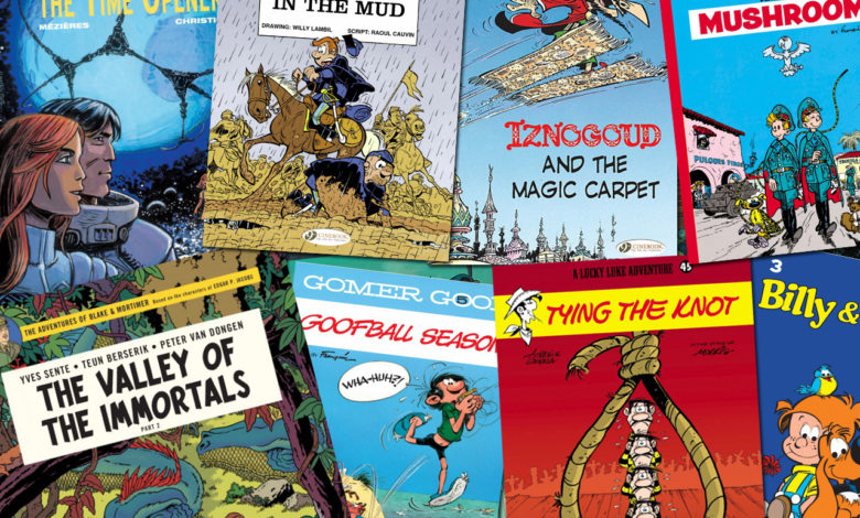 Cinebook : les bandes dessinées françaises et belges en anglais