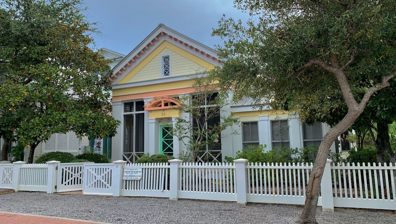 La maison de Truman à Seaside en Floride