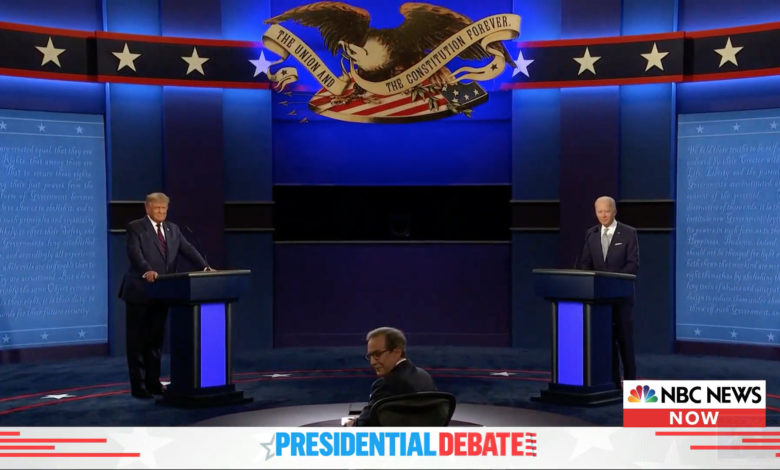 Le premier débat entre Donald Trump et Joe Biden - live