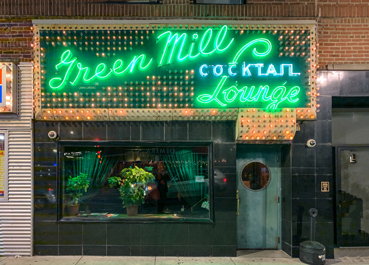 Green Mill Cocktail Lounge de Chicago. 