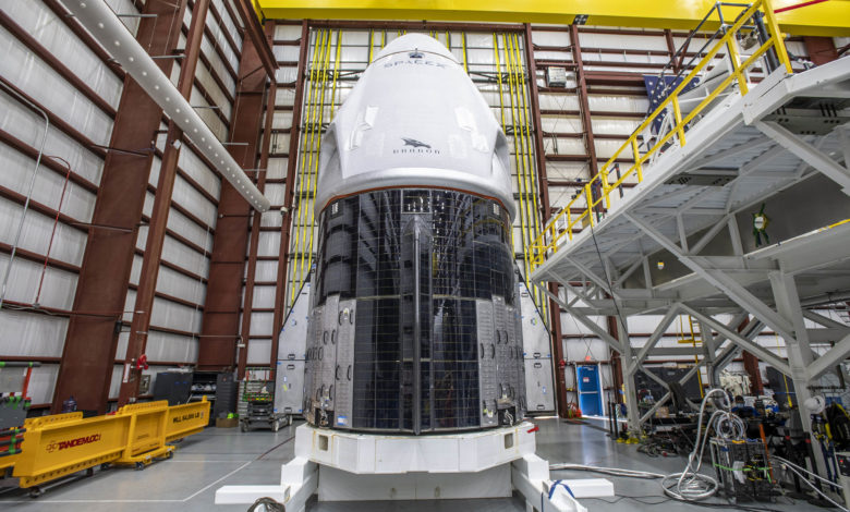 La SpaceX Crew Dragon spacecraftPar SpaceX
