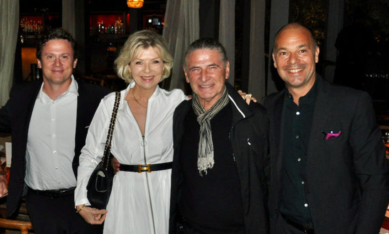 Le gala de la FACC Miami revient ! Cette photo : de droite à gauche le président Christophe Poilleux avec trois membres du board : Serge J. Massat, Marie-Ange Joarlette et Olivier Sureau.