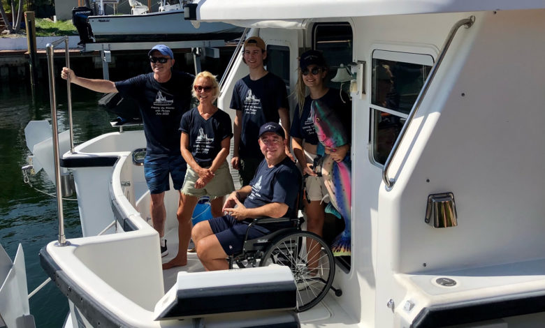 Philippe Guglielmetti parti pour une traversée de l’Atlantique en fauteuil roulant (et bateau) !