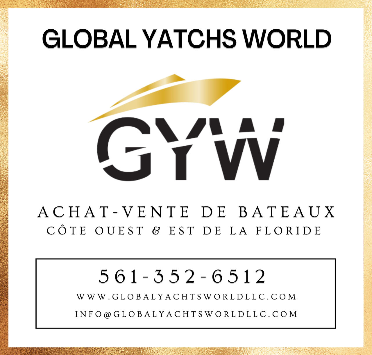Global Yachts World LLC GYW