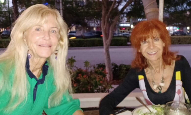 Francine Lauzon-Jacobson et Diane Ledoux (association Les Diplomates) en Floride