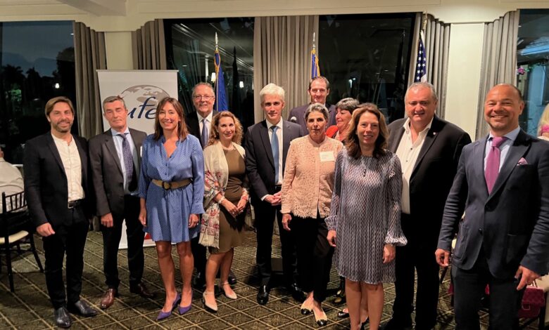 Miami : les photos du dîner des assos françaises en l’honneur du Consul de France et de son épouse
