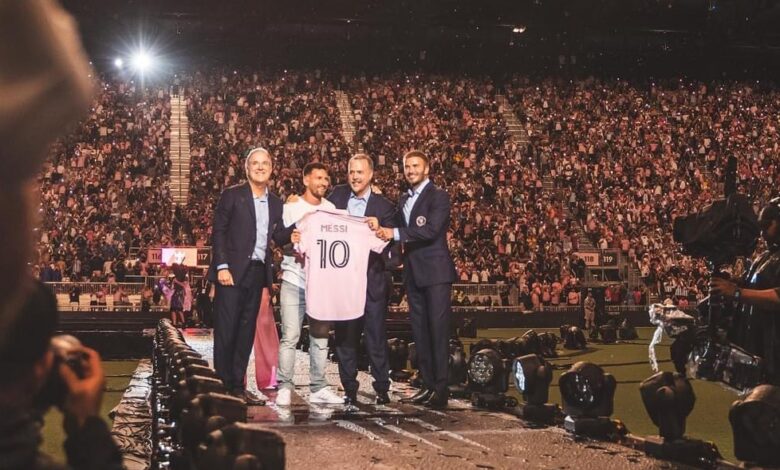 Les photos de la cérémonie d'accueil de Leo Messi à Miami