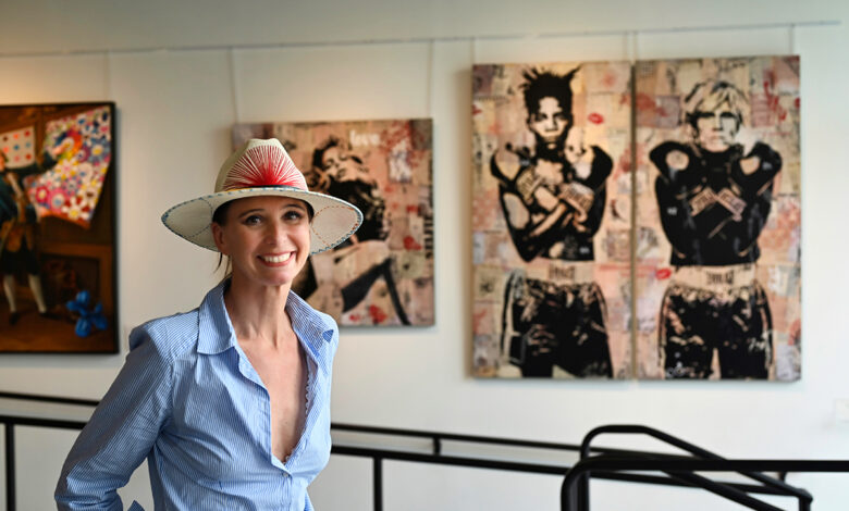 Nathalie Moulinet, artiste pop-art française à Miami