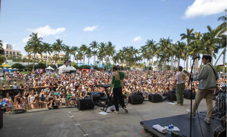 Sunfest festival musique Palm Beach
