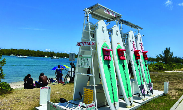 Des paddleboards (SUP) un peu partout en libre-service en Floride