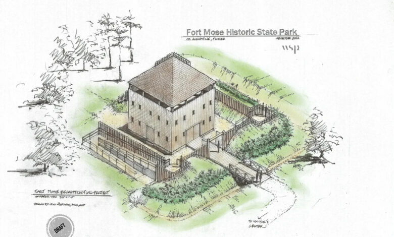 Fort Mose, premier village de Noirs libres,va être reconstruit près de St Augustine