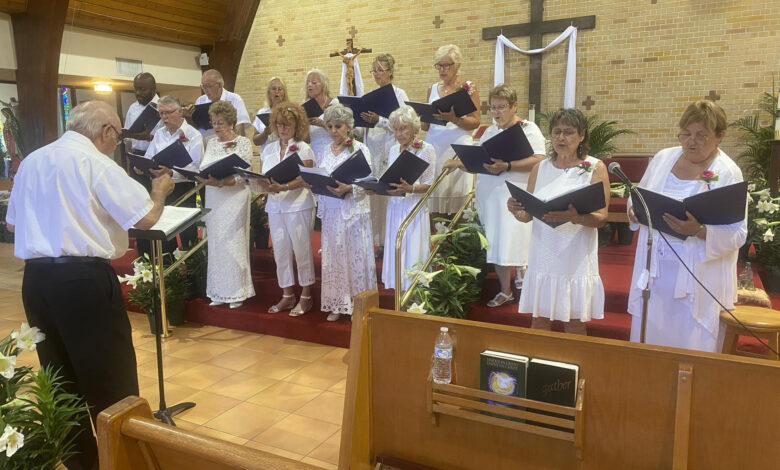 La chorale St Maurice à Pâques cette année