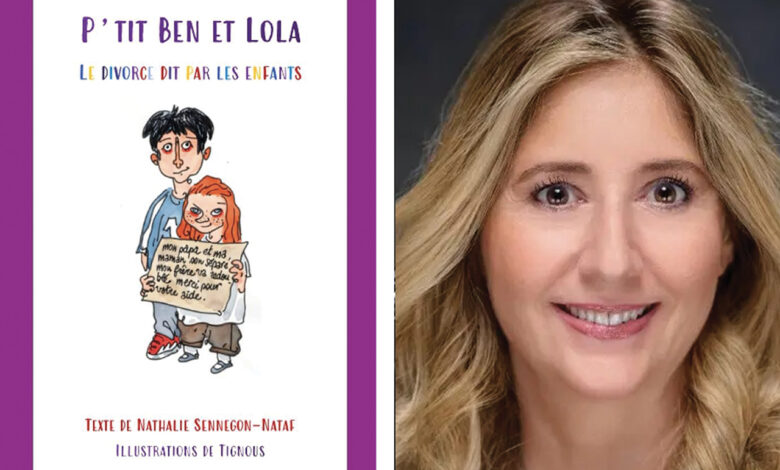 « P’tit Ben et Lola: Le divorce dit par les enfants », un livre de Nathalie Sennegon-Nataf 