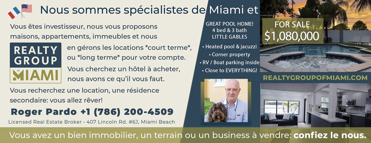 Agent immobilier à Miami : Roger Pardo