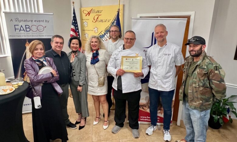 Brigitte Jensen, Sylvain Perret, Isabelle Tran, Corinne Ouelhadj, François Paille "Croissant Gourmet", Stephan Martin " Le petit Paris", Alexandre Perchat " Les Petits pleasures", Teddy Dumoulin "J'adore The French Bakery"